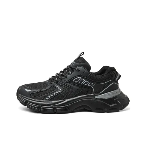 JEEP SPIRIT Масло-Кроссовки Низкие Топ Графитовый Черный Мужской