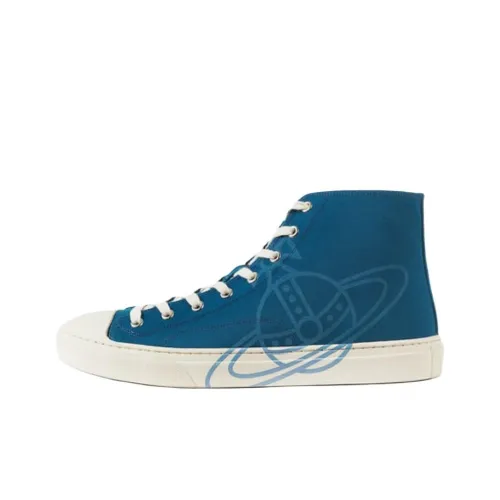 Vivienne Westwood Canvas Shoes High Top Men's