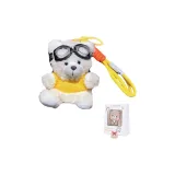 Желтый свитер с белым медведем, пилот + случайная сумка для покупок + поздравительная открытка