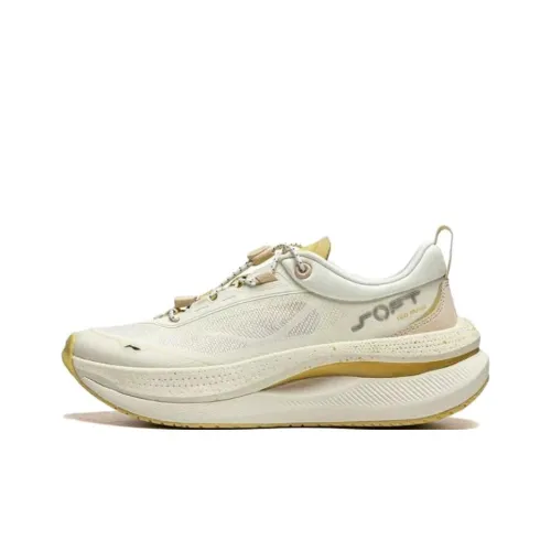 LINING SOFT GO MAX Casual Низкий Топ Бежевый Желтый Женский