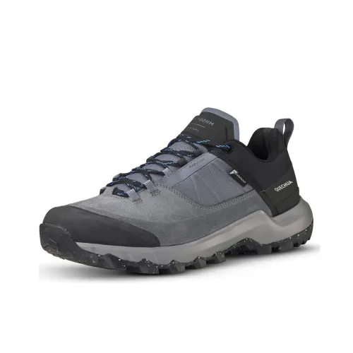 DECATHLON MH500 Slip Resistant Низкий Топ Походная обувь Мужская Черный Серый