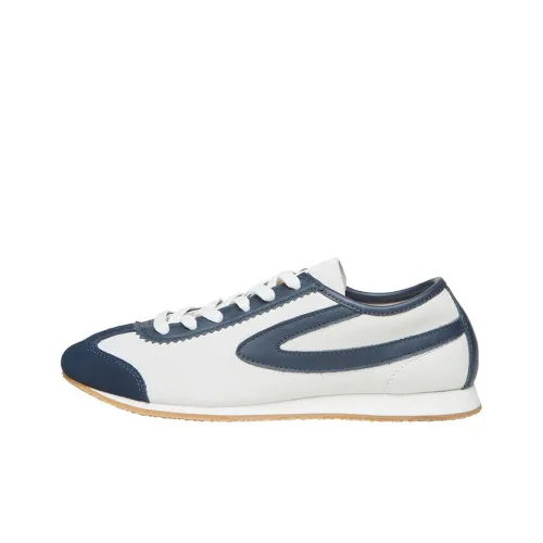 Norman Walsh Износостойкие Дышащие Низкие Кроссовки для Бега Унисекс Бежево-Синие