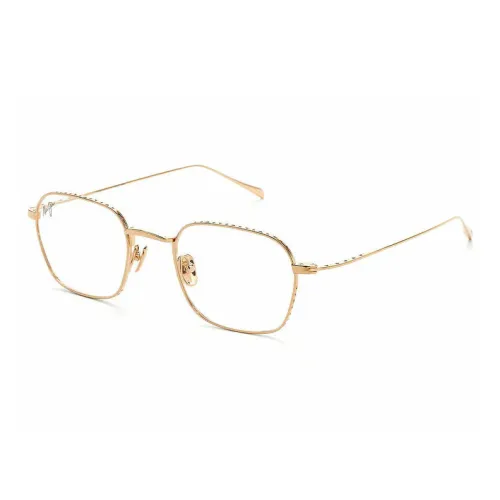 Maui Jim Прямоугольные Оправы для Очков Унисекс Золотого цвета