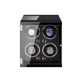 4 слота для часов, внешняя сторона углеродное волокно, внутренняя сторона черная