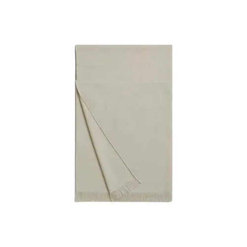 HERMES Кашемир Шелк Палантины Женские Жемчужно-белый