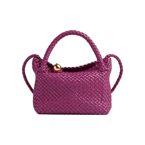 Bottega Veneta Телячья кожа Сумка Сумка через плечо Сумка через плечо Мини Женская Beetroot