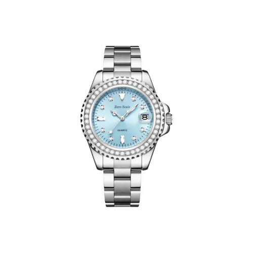 Zero Scale Кварцевый Movement Женские Часы 35 мм Розовые