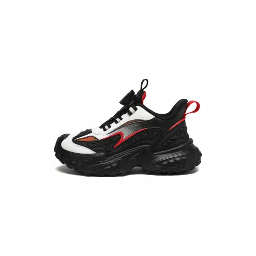 ASIAN MICKEY Starship Collection Детские беговые кроссовки Низкий Топ Черный и Белый Супер Прохладный Ручка/Нескользящий Легкий Kids