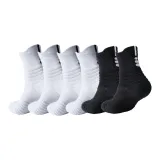 Носки SS01 Crew, 6 пар (4 белых/2 черных)