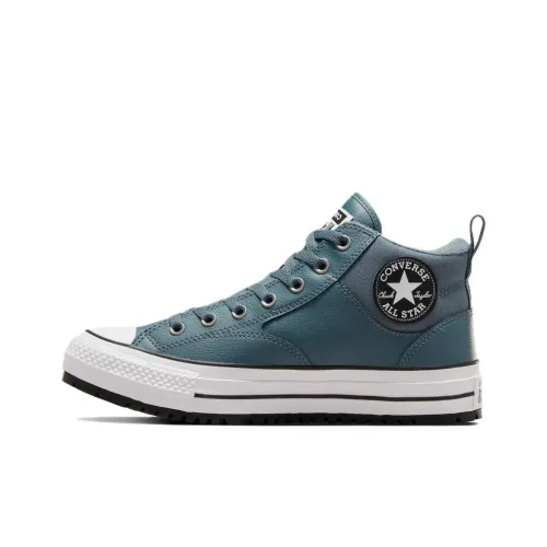 Converse Chuck Taylor All Star Водонепроницаемый MID Топ Кроссовки для скейтбординга Унисекс Синий