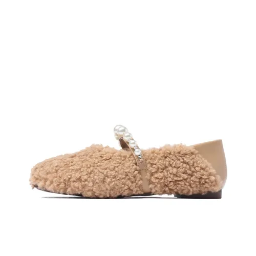 JOSINY Туфли Мэри Джейн с плоской подошвой 1 см женские