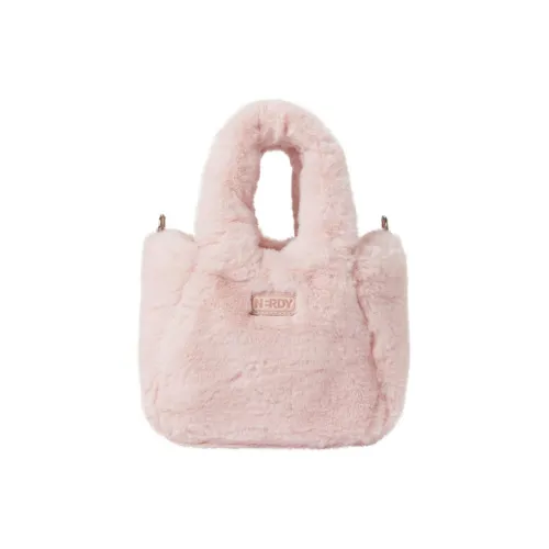 NERDY Полиэстер Тоут Сумка Сумка для покупок Сумка через плечо Сумка для женщин Светло-розовый