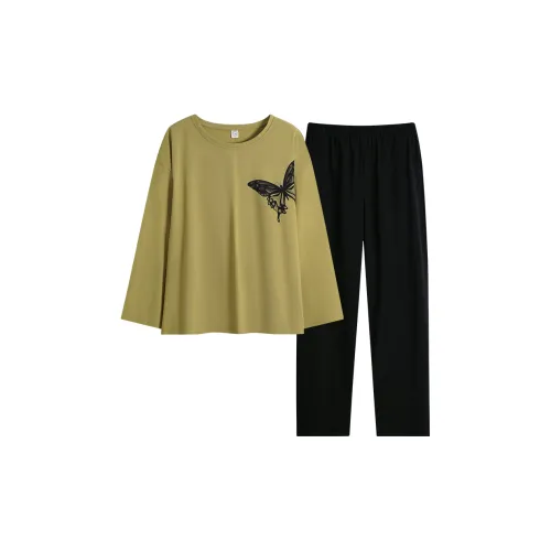 Sha Qian Пижамный комплект Осенний Женский Цвет на изображении