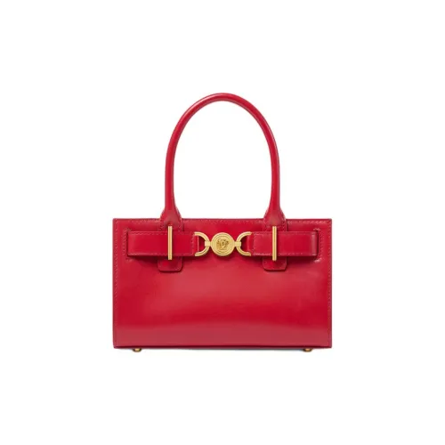 FANSIZHE Medusa '95 Коровья кожа Тоут Сумка Сумка для покупок Сумка через плечо Сумка Маленькая Женская Красная