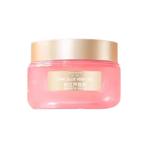 Watsons Успокаивающий и Освежающий Розовый Гель Алоэ Вера для Лица Кремовая Текстура Увлажняющий Унисекс Кожа 250 г
