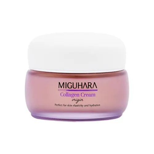 MIGUHARA Collagen Яичный Белый Укрепляющий Лицо Крем Успокаивающий Увлажняющий 50 мл