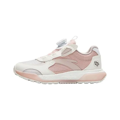 Antakids Легкий Шокабассеры Низкий Топ Kids Lifestyle Shoes Розовый Белый Серый
