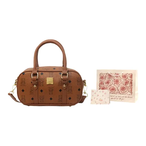 Rainbow Girl ПУ (полиуретан) Ручная сумка Сумка через плечо Стандартная Женская Коричневый Экрю Черный Розовый