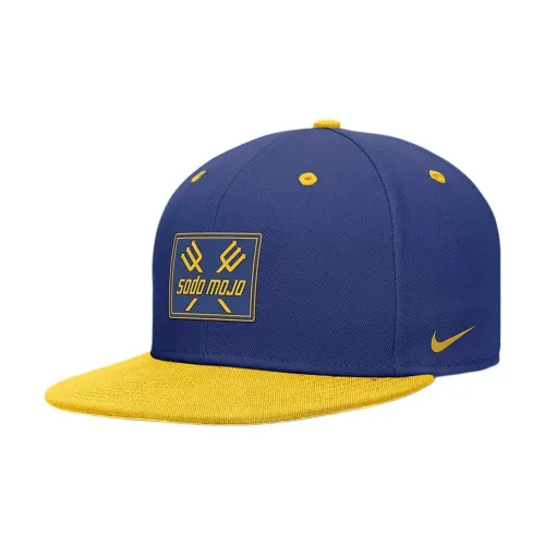 nike Полиэстер Кепки Мужские Синий Желтый