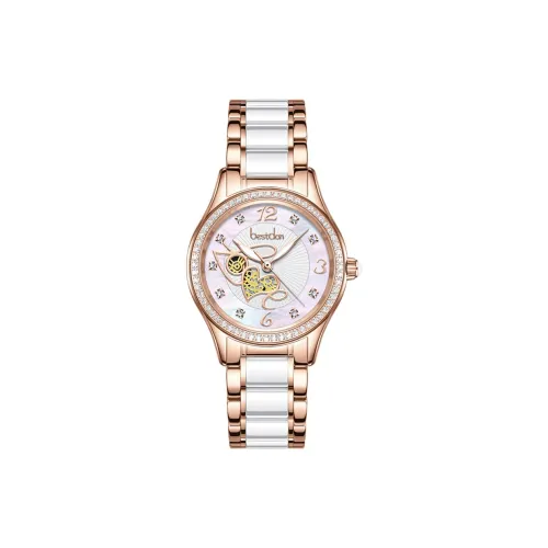 Bestdon LOVER Collection Кварцевый механизм Часы Женские Жемчужная раковина Циферблат