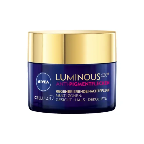 NIVEA 630 Блестящий Осветляющий Крем для лица Увлажняющий Восстанавливающий Вечерний Тон кожи 50 мл