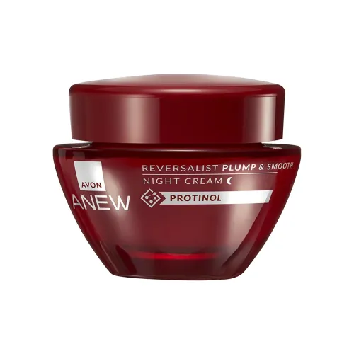 AVON Полный Сглаживающий Ночной Крем Увлажняющий и Тонизирующий Линия Уменьшение 50 мл