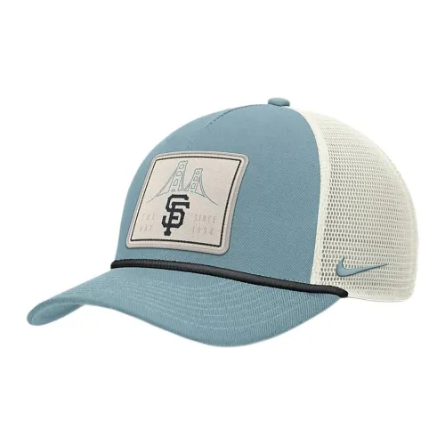 nike Хлопковые кепки Мужские Джинсовый синий Бирюзовый