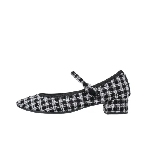 Repetto Розовые Туфли Мэри Джейн Черные Женские