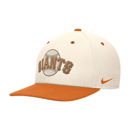 nike Полиэстер Кепки Мужские Светло-слоновая кость Оранжевый