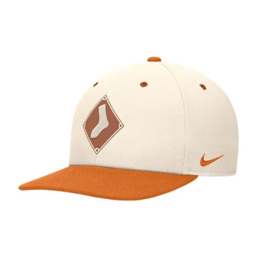 nike Полиэстер Кепки Мужские Светло-слоновая кость Оранжевый