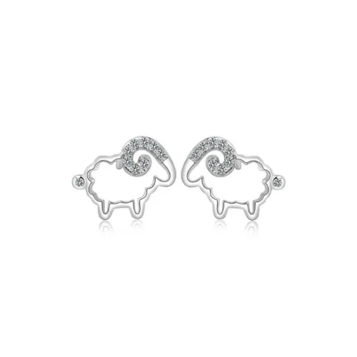 ZOKS Сплав Серьги-гвоздики Женские