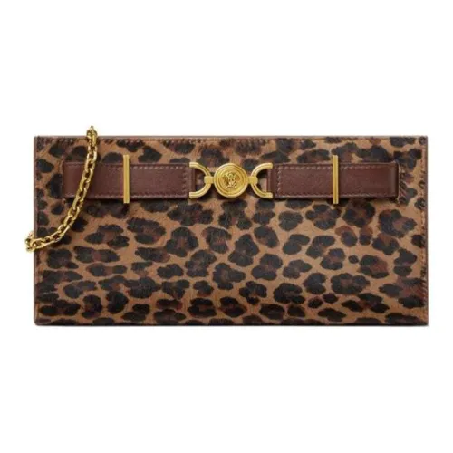 FANSIZHE Телячья кожа Клатч Женские Умбра