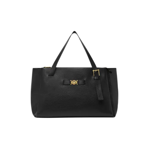 VERSACE MEDUSA BIGGIE серия Коровья кожа Тоут Сумка Сумка для покупок Сумка Мужская Черная