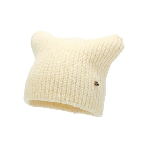 NOMK Акриловые шапки-бини Женские Белые
