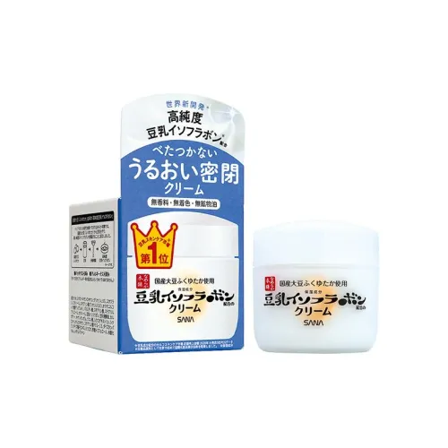 SANA Soy Молоко Уход за кожей Увлажняющий Крем для лица Укрепляющий и Увлажняющий Антиоксидант Осветляющий 50г