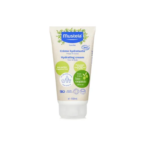 MUSTELA Organic Оливковое масло Увлажняющий Крем Восстанавливающий Гидратирующий и Увлажняющий 150 мл