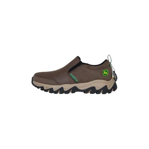 John Deere x Skechers Kids Мальчики Устойчивый к истиранию Низкий Топ Детские Обувь для свободного времени Коричневый Детский