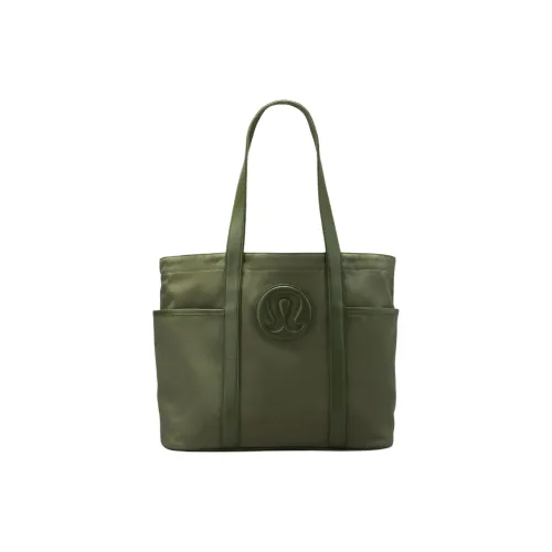 lululemon Холщовая сумка сумка стандартная унисекс зеленый цвет