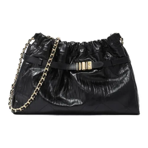 FION Сумка через плечо из натуральной коровьей кожи стандартная женская черная