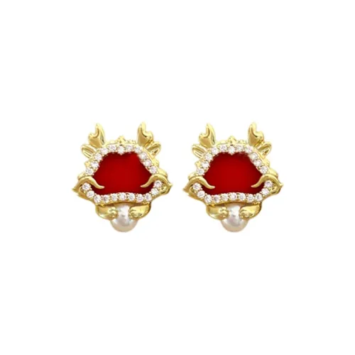 ZOKS Сплав Серьги-гвоздики Женские