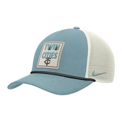 Nike Хлопковые кепки Мужские Синие