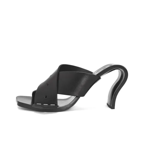 LOEWE Слипоны 9 см Женские Черные