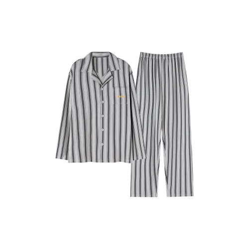 Mulong Family Пижамный комплект Мужской Светло-Серый