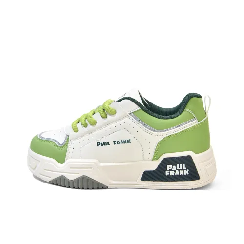 PAUL FRANK Низкие кроссовки для скейтбординга Женские Белые Зеленые