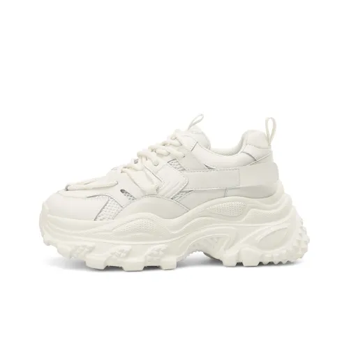 BOERDIQI Низкий топ толстая подошва кроссовки женские