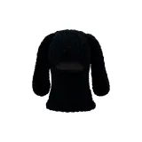 Черный кролик ушки