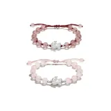 Glass - Eternal Love Lock Bracelet (Style Four + Style Five)  
Стекло - Вечная любовь Замковая Браслет (Стиль Четыре + Стиль Пять)