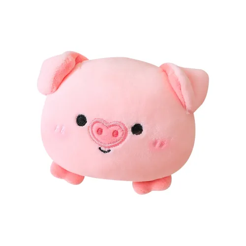 BLUE WHITE CASTLE Bouncy Свинья And Bouncy Собака Plush Toy Куклы Плюшевый Подвеска 10 см Высота