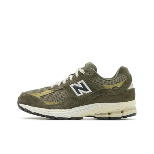 New Balance NB 2002R Low Топ Беговые кроссовки Унисекс Зеленый