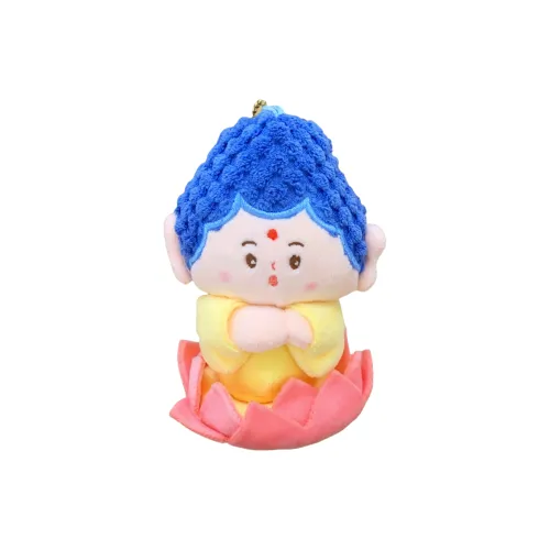 77 SEVEN DREAM Милый Лотос Seat Гуаньинь Украшение Креативный Будда Little Офис LIKE A Ананас Голова Брелок Куклы